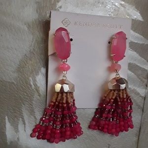 Kendra Scott Eva Tassel earrings, NWT
